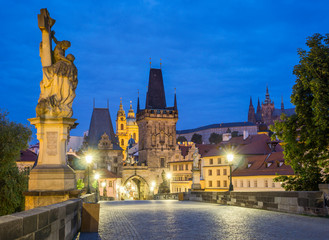 Fototapeta premium On the Charles Bridge
