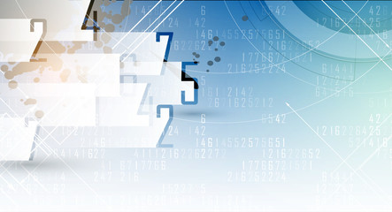 Abstract digital web site header. Banner background