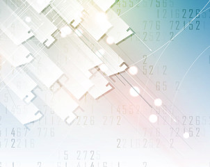 Abstract digital web site header. Banner background