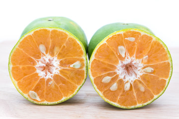 Naklejka na ściany i meble Orange fruit