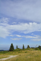 The Piancavallo mountain in Friuli Venezia Giulia, north east Italy, in early September.
