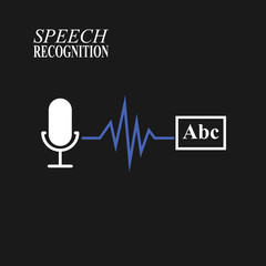 Speech recognition illustration