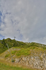 Fototapeta premium The Piancavallo mountain in Friuli Venezia Giulia, north east Italy, in early September. 