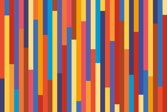 Fond - Lignes multicolores decal&eacute;es