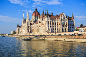 Fototapeta na wymiar Budapest, Hungary parliament