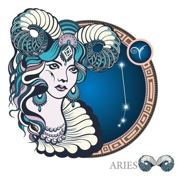 Aries. Zodiac sign