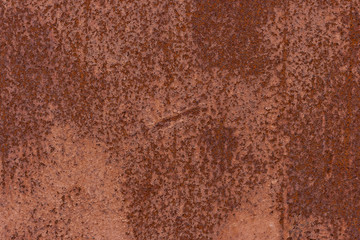 Background. The texture of the old rusty metal plate with cracked paint