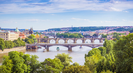 Obraz premium The bridges of Prague