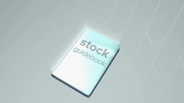 Computer generated, Stock guidebook zoom in animation	