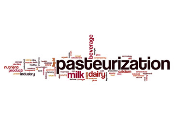 Pasteurization word cloud