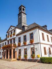 Obraz premium Rathaus von Rochlitz