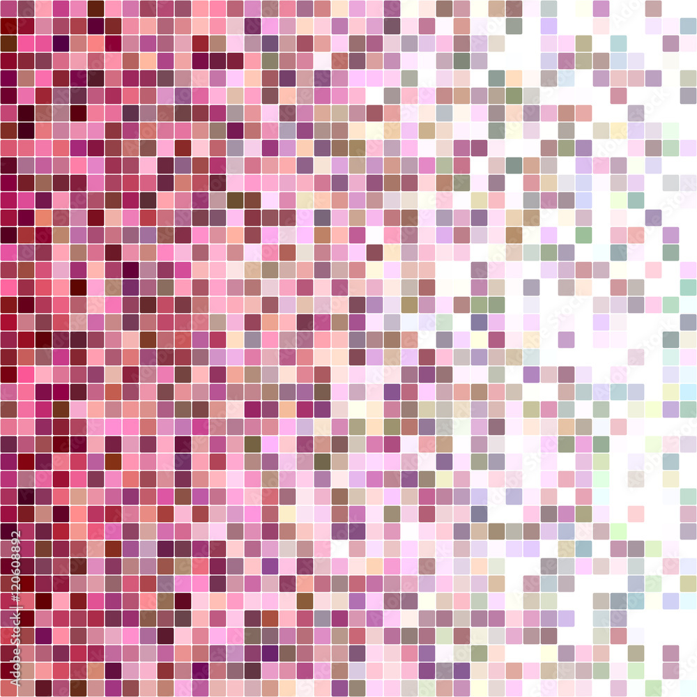Poster abstract square mosaic vector background design