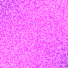 Pink pixel square mosaic background design