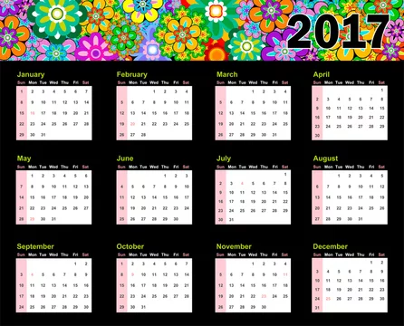 Calendario 2017