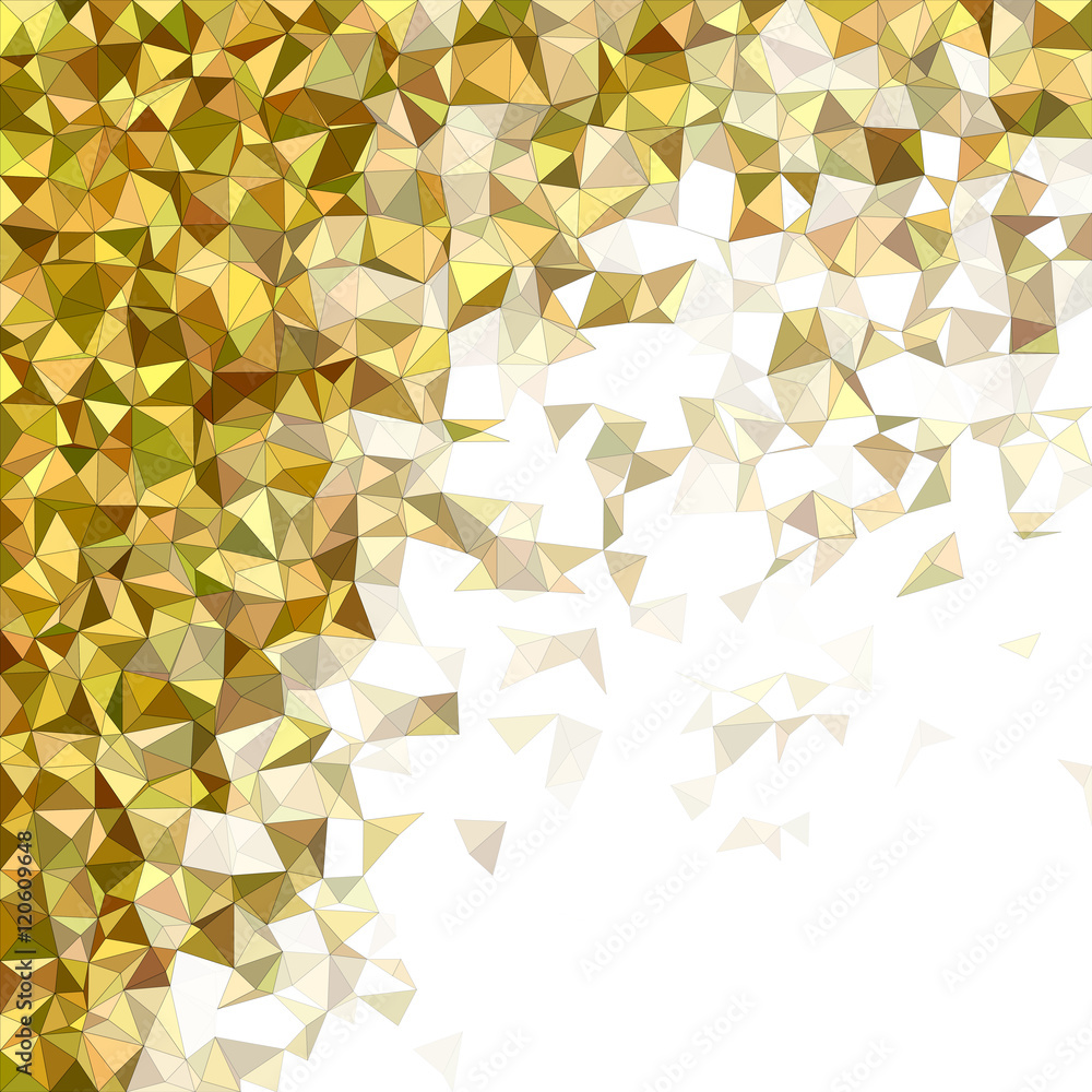 Poster diffuse triangle mosaic vector background design