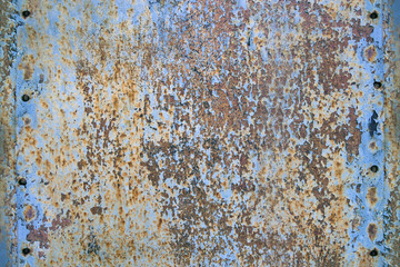 Dark rusty metal texture. Vintage effect.