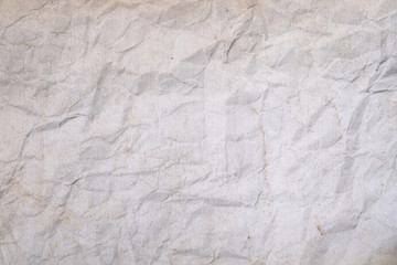 Grunge white crumpled paper texture