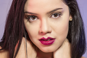 Naklejka premium beautiful woman