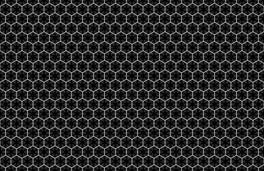 Seamless hexagons pattern.