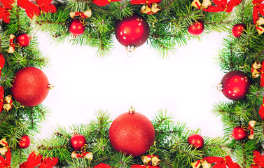 Christmas frame decoration