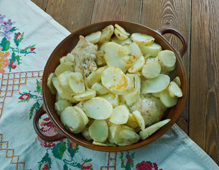 Baked Garlic Chicken and Potatoes