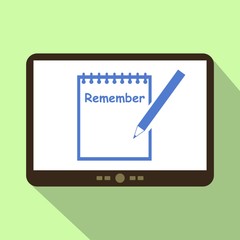 Memo Tablet Icon