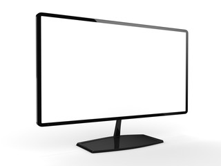 3D rendering modern TV