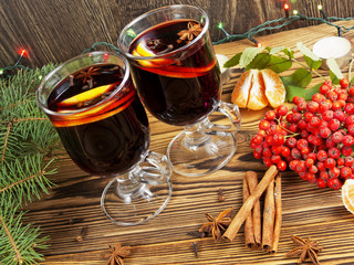 Mulled red wine