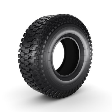 3D rendering truck tire