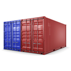 3D rendering containers