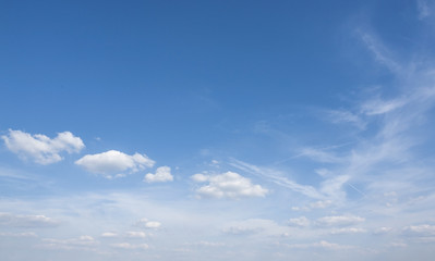 Fototapeta premium sunny sky with clouds
