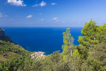 Fototapeta premium Beautiful view of Sierra de Tramuntana, Mallorca, Spain