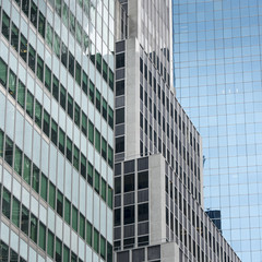 Windows in a skyscraper, Manhattan, New York City