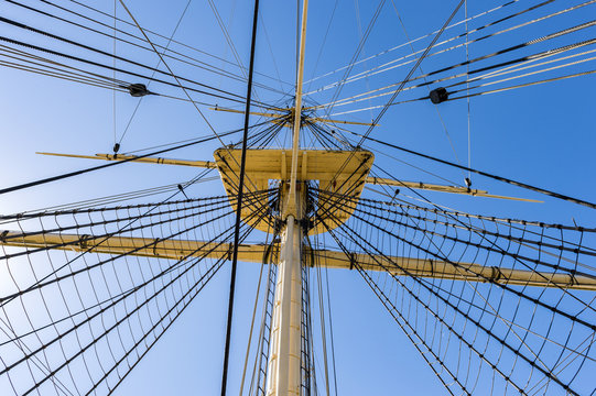 Tall ship rigging