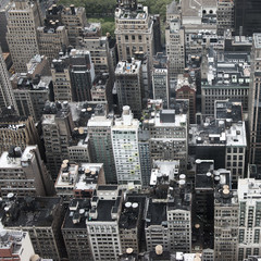 Aerial view of Manhattan, New York City