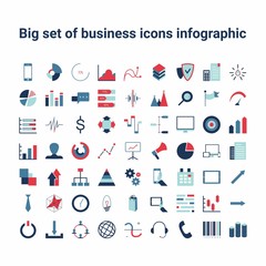 Business and infographic Icon set
