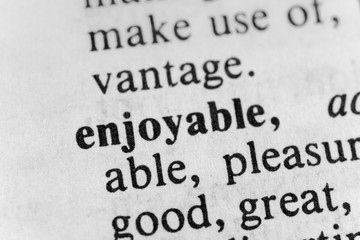 Obraz premium Enjoyable