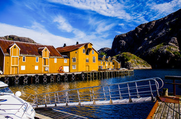 Nusfjord is a Traditional old fishing village of Lofoten islands, Norway. 