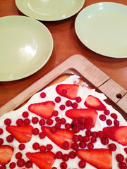  Strawberries tart