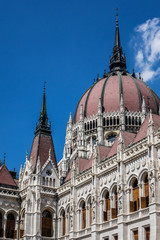 Obraz premium Hungarian Parliament Building (or House of Nation). Budapest.