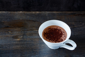 Obraz na płótnie Canvas Delicious hot chocolate