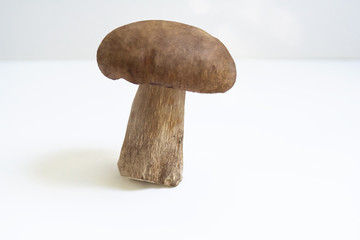 mushrooms is on a wooden background, autumn, cooking recipe