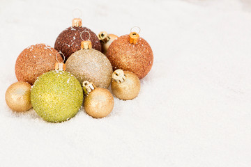 Balls for the Xmas tree decoration