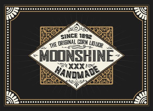 Moonshine Label Templates For Bottles