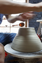 Pottery casting process