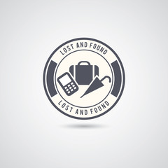 Lost and Found badge.