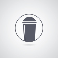 Coffee to go icon.
