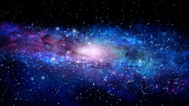 Fototapeta Illustration of a nebula