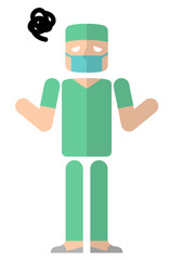 オペ、手術：困る
