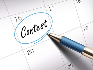 contest word marked